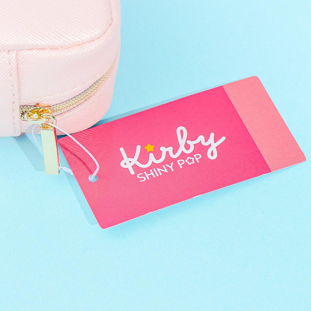 Kirby Glittery Warp Star Pencil Case