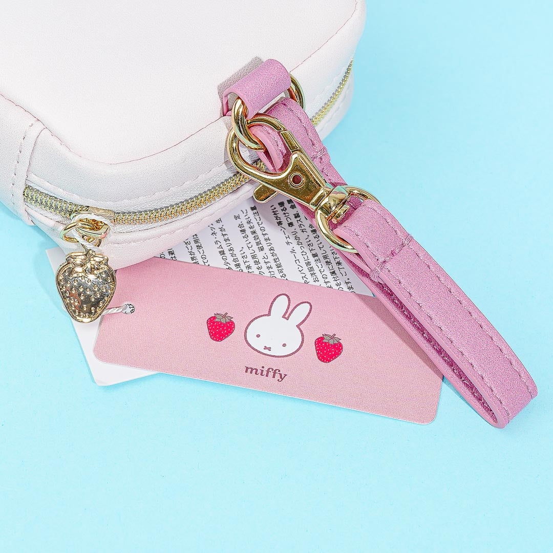 Miffy Strawberry Clear Window Pouch