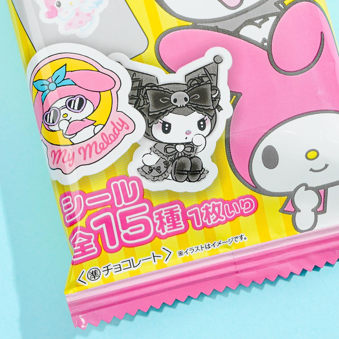 My Melody & Kuromi Seal Chocolate With Sticker