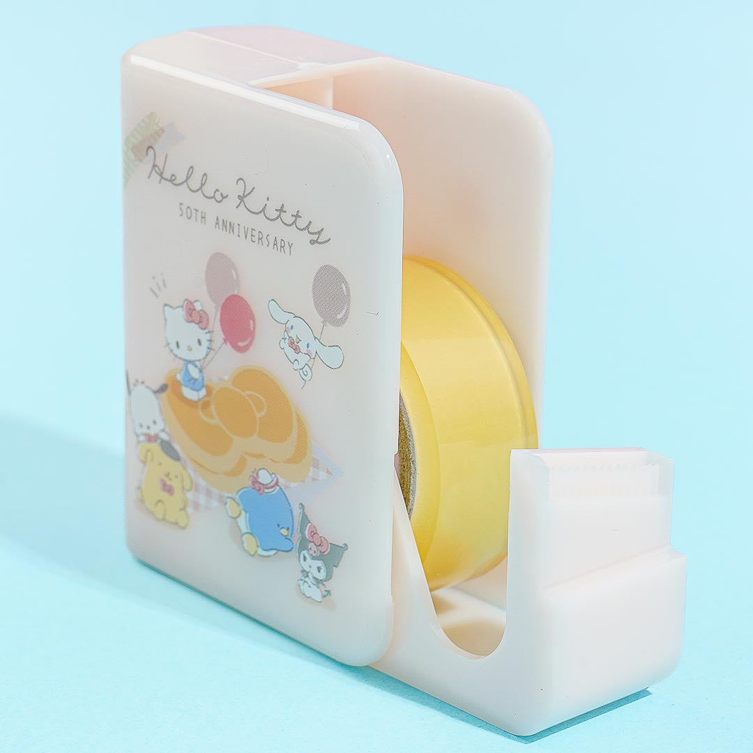 Hello Kitty 50th Anniversary Book-Type Clear Tape Dispenser