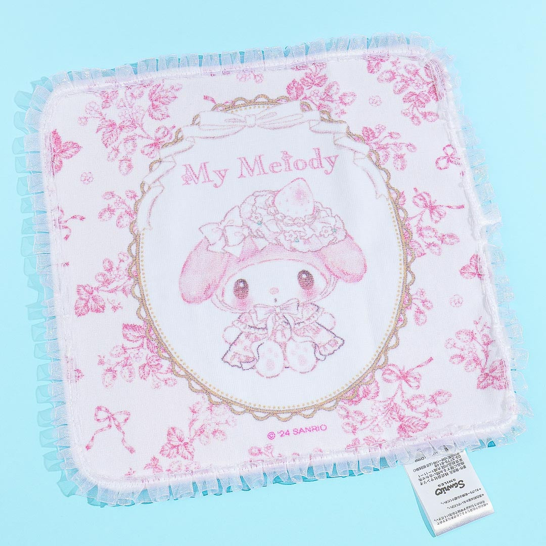 My Melody White Strawberry Tea Time Mini Towel
