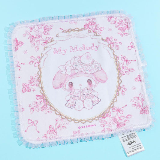 My Melody White Strawberry Tea Time Mini Towel