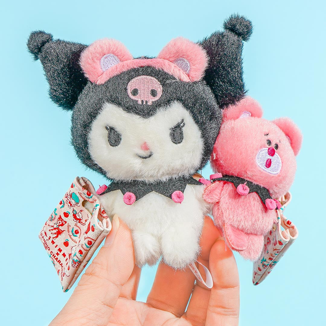 Swimmer x Sanrio Characters Plushie Charm - Kuromi