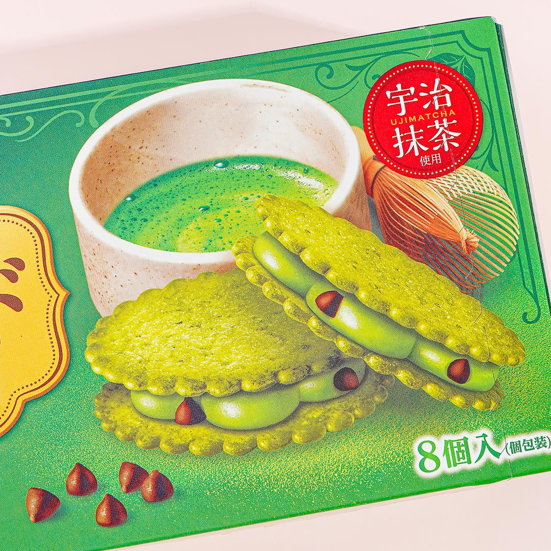 Tohato Harvest Sweets Biscuit Sandwich - Matcha & Chocolate