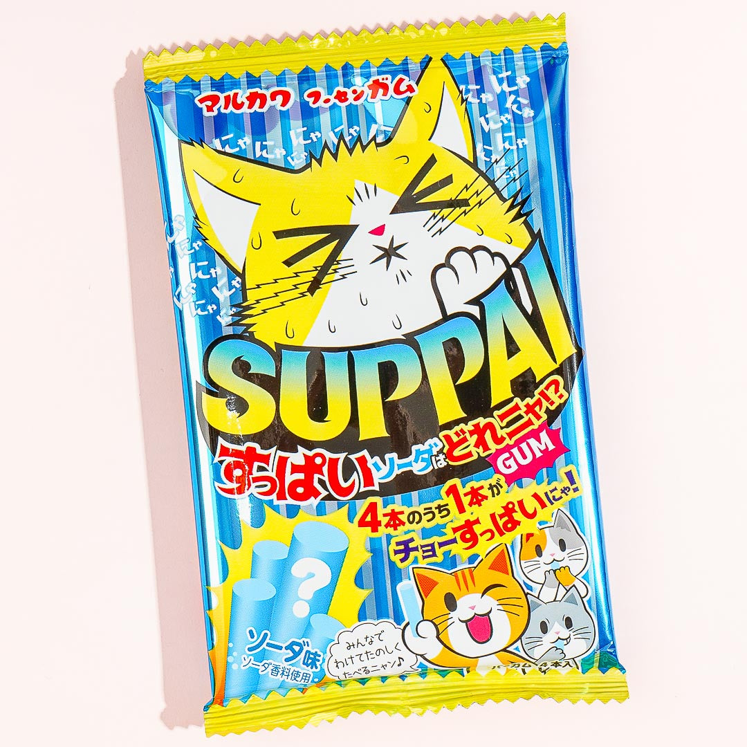Marukawa Which One Is Suppai Sour Soda? Gum Pack