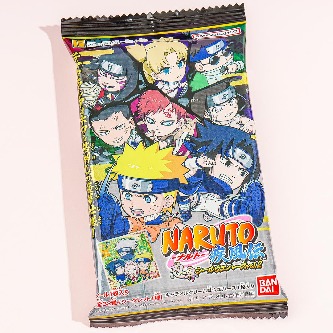 Naruto Shippuden Ninja World Niformation Wafer & Sticker 2