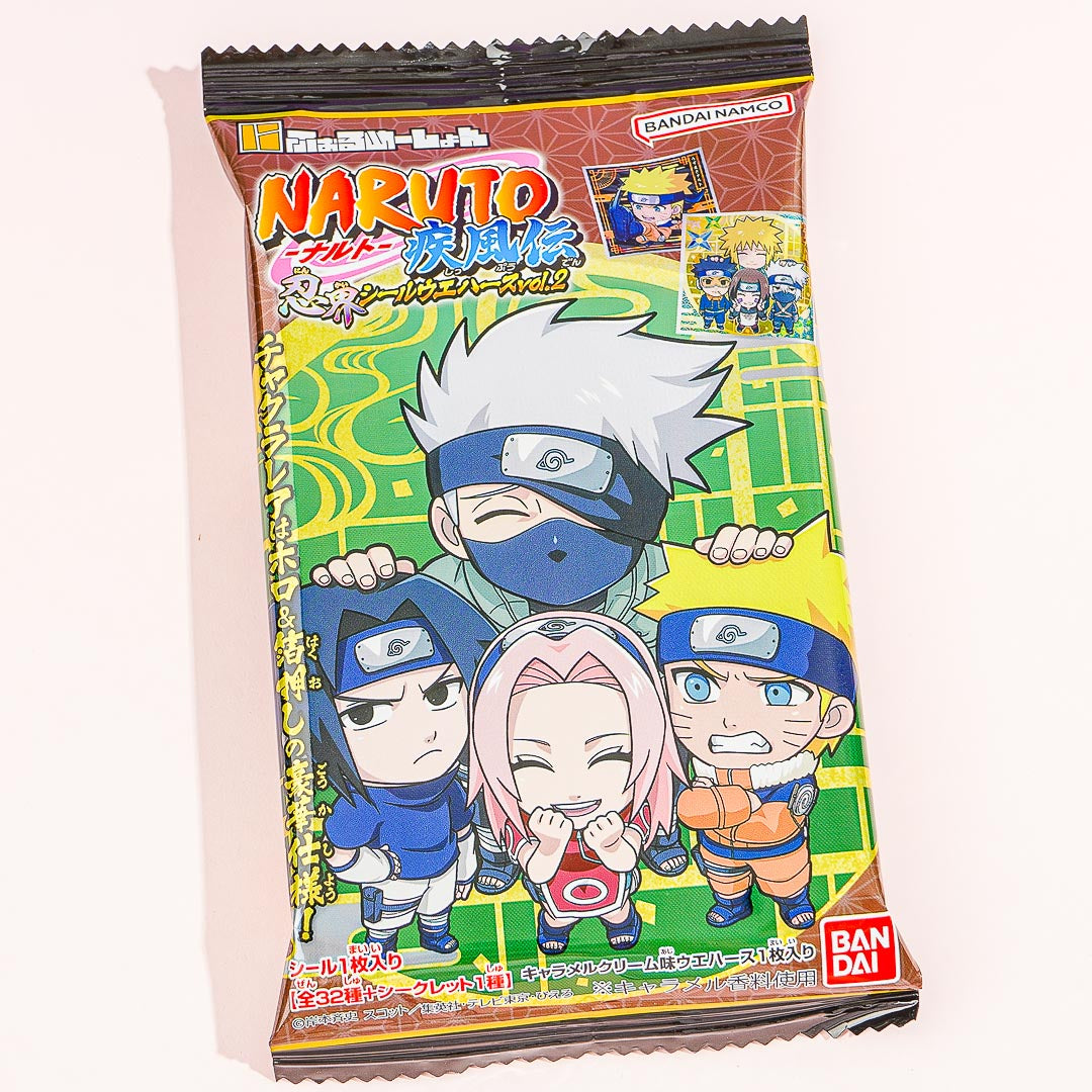 Naruto Shippuden Ninja World Niformation Wafer & Sticker 2
