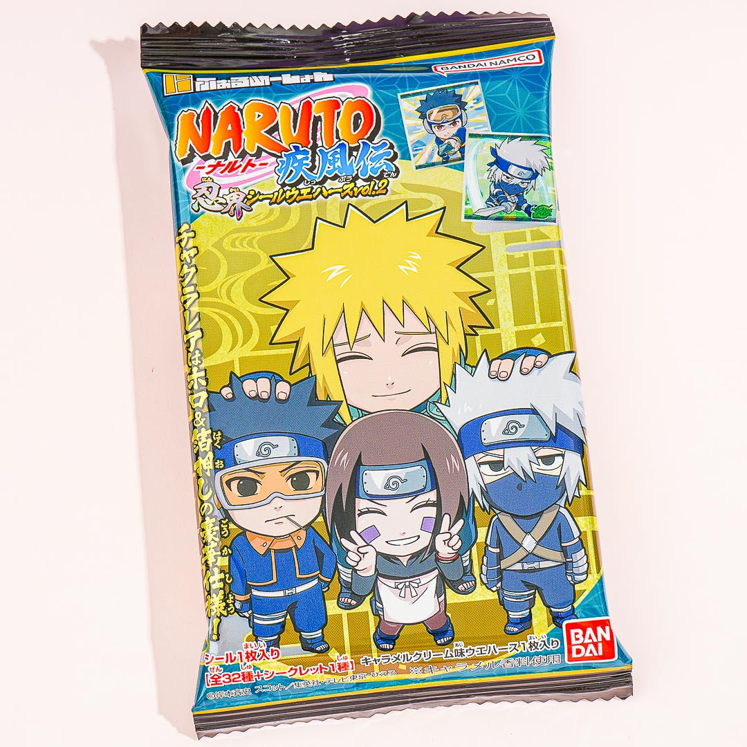 Naruto Shippuden Ninja World Niformation Wafer & Sticker 2