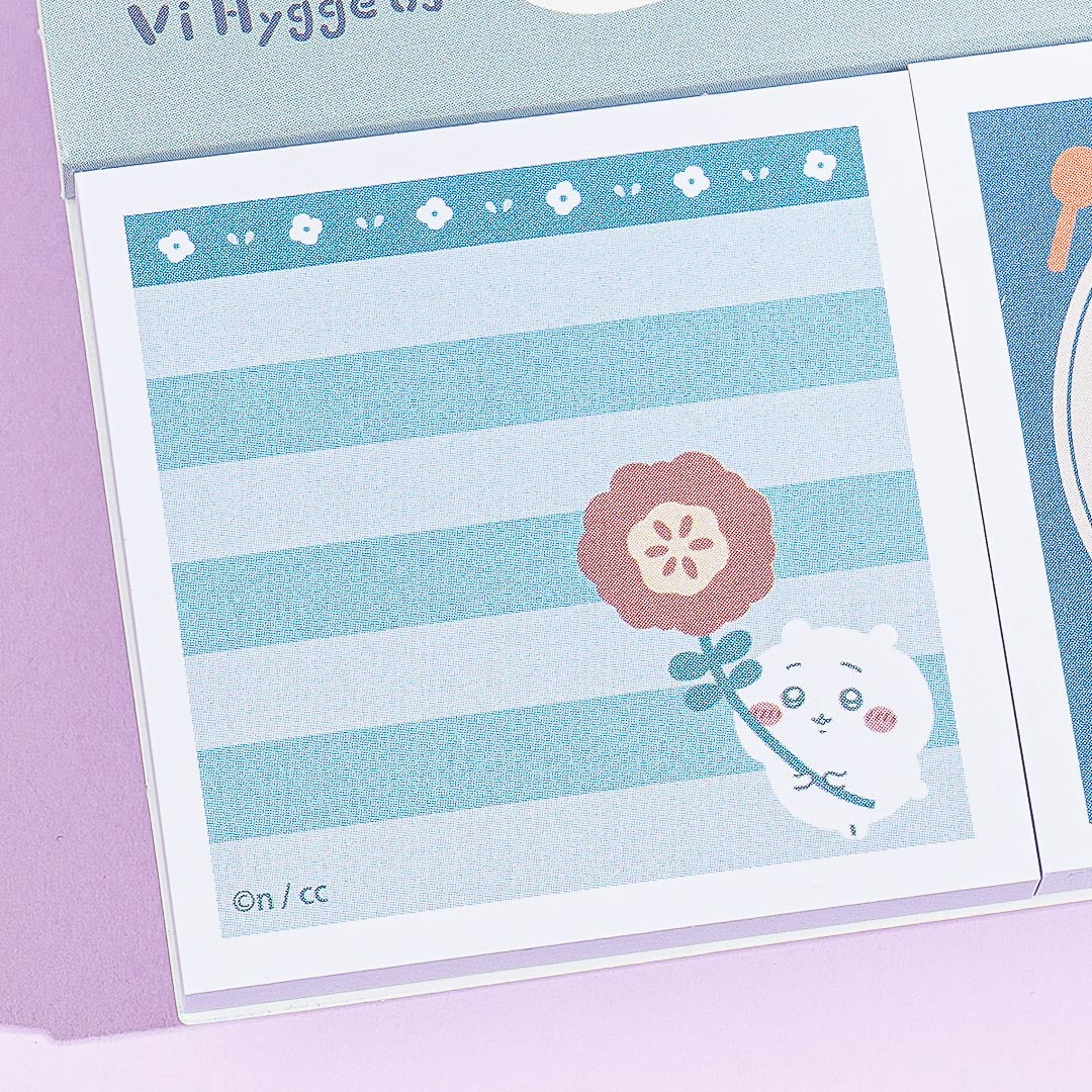 Chiikawa Flowers & Tea Sticky Notes
