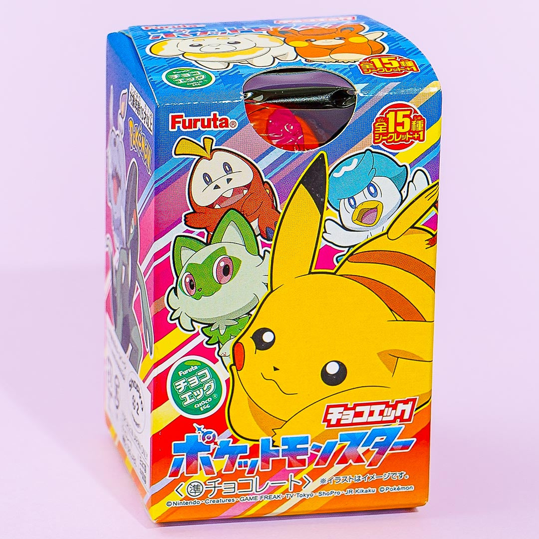 Pokemon Paldea Region Furuta Choco Egg