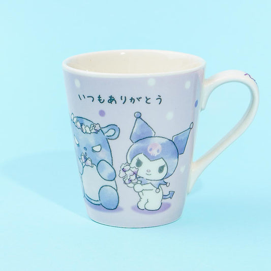 Kuromi Flower Friends Porcelain Mug