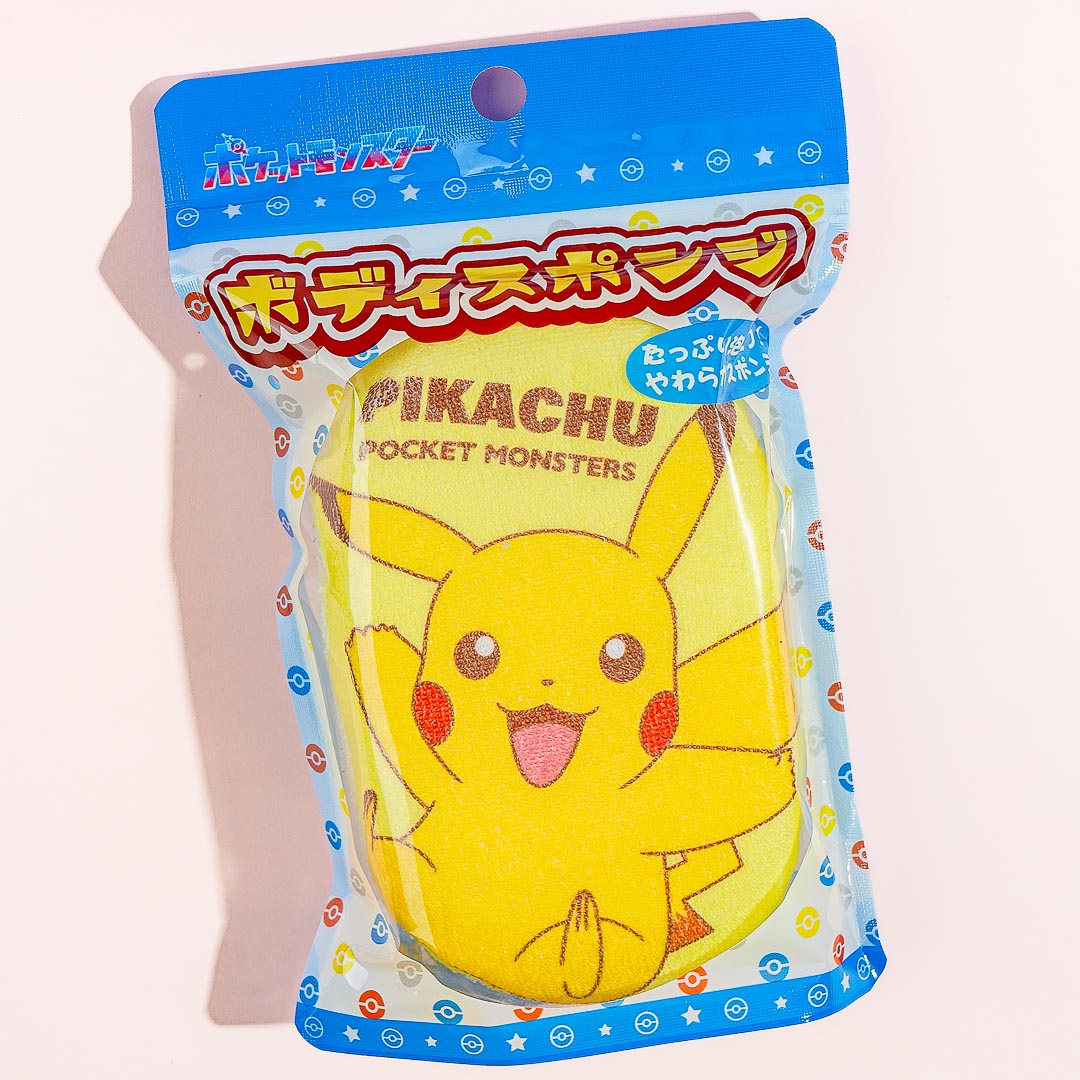 Pokemon Pikachu Bath Sponge