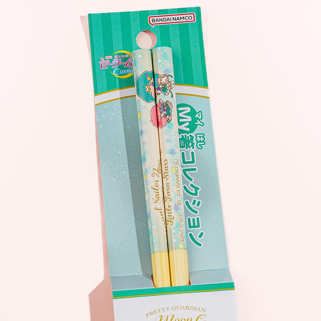 Sailor Moon Cosmos x Little Twin Stars Bamboo Chopsticks