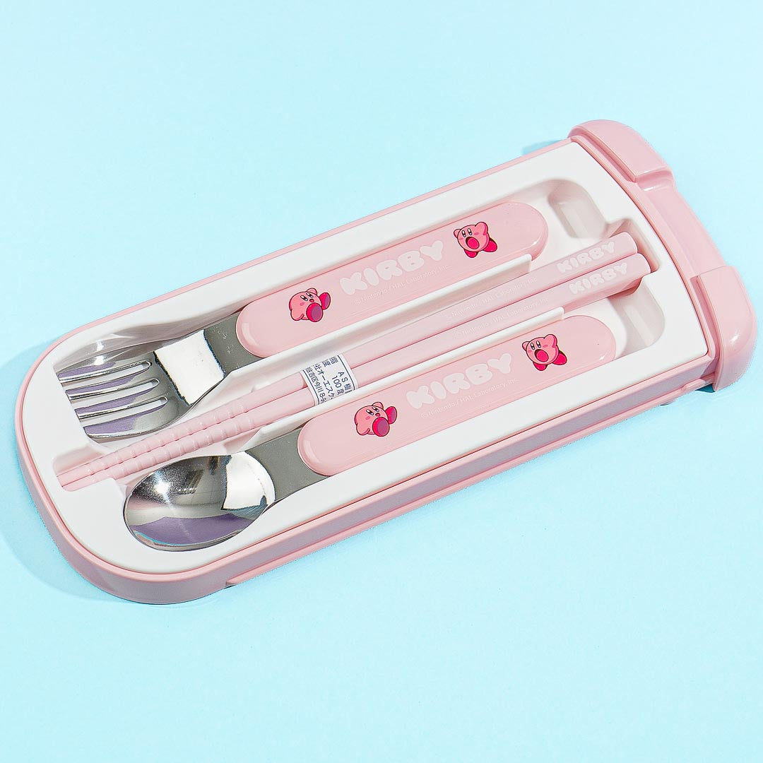 Kirby Happy Face Utensil Set