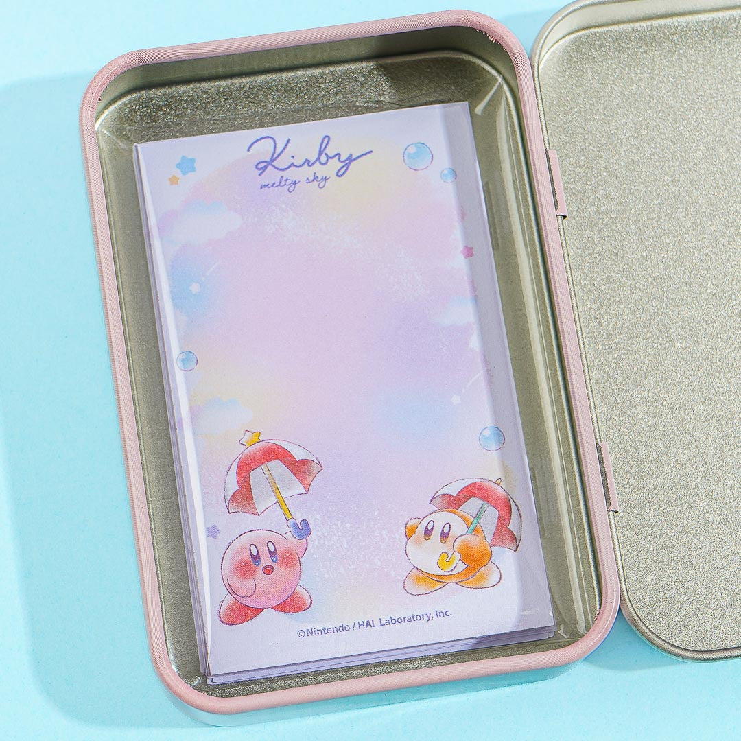 Kirby Melty Sky Memo With Metal Case