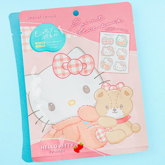 Hello Kitty Bear Point Face Pack