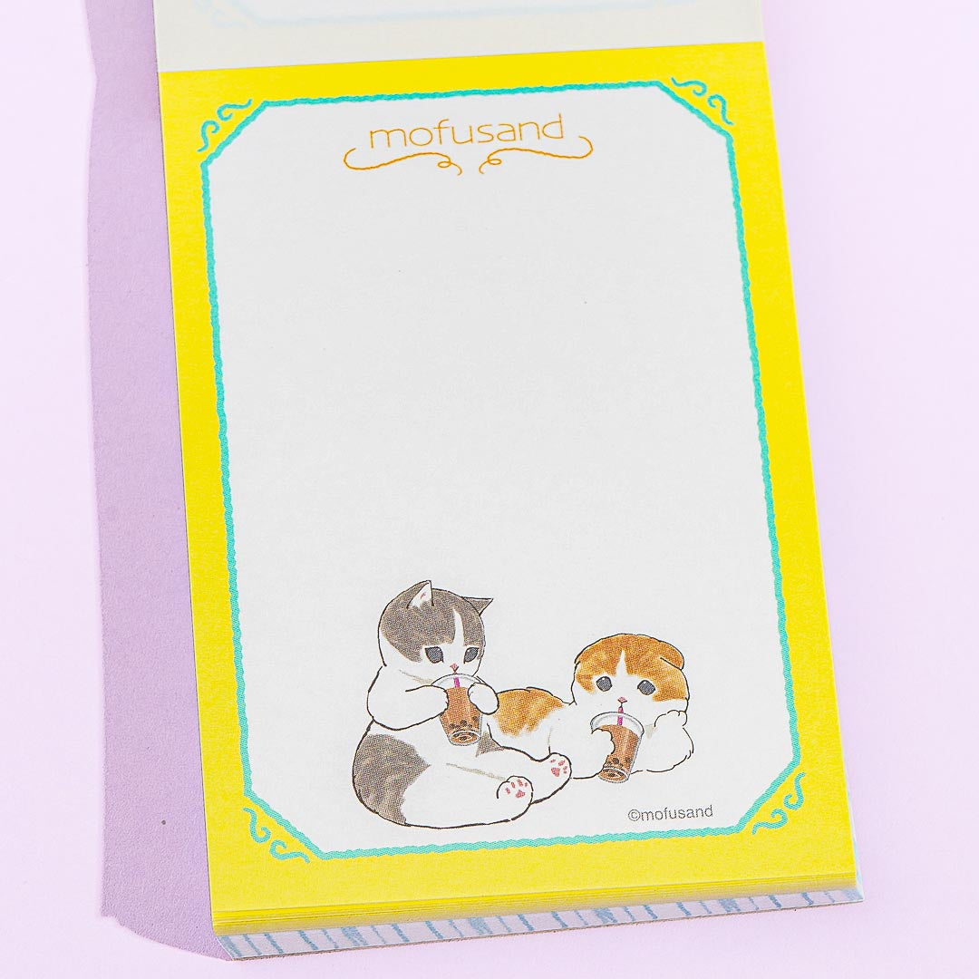 Mofusand Snacktime Mini Memo Pad