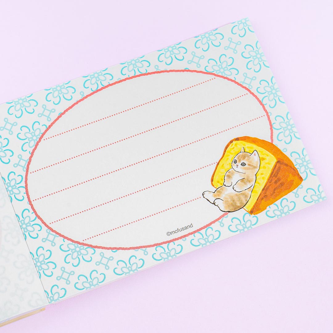 Mofusand Snacktime Mini Memo Pad