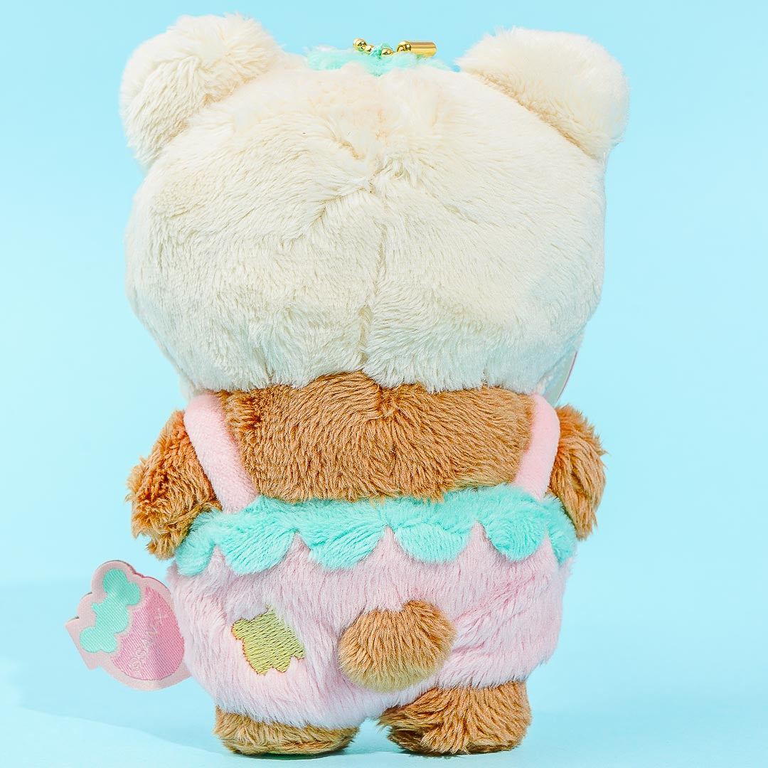 Korilakkuma Full of Strawberry Day Plushie - Chairoikoguma / Medium