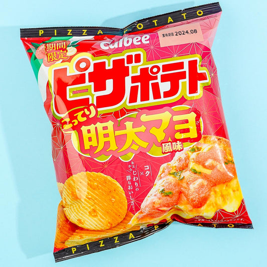 Calbee Pizza Potato Chips - Mentaiko Mayo