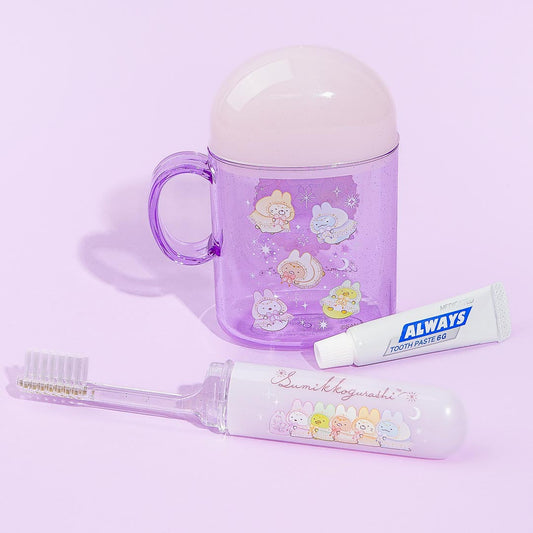 Sumikko Gurashi Rabbit's Mysterious Spell Toothbrush Set