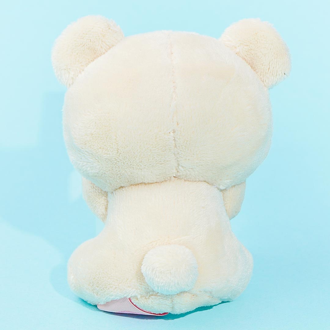 Korilakkuma Full of Strawberry Day Plushie - Sparkly Eyes / Mini