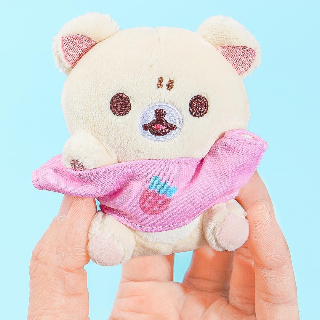 Korilakkuma Full of Strawberry Day Plushie - Dress-Up / Mini