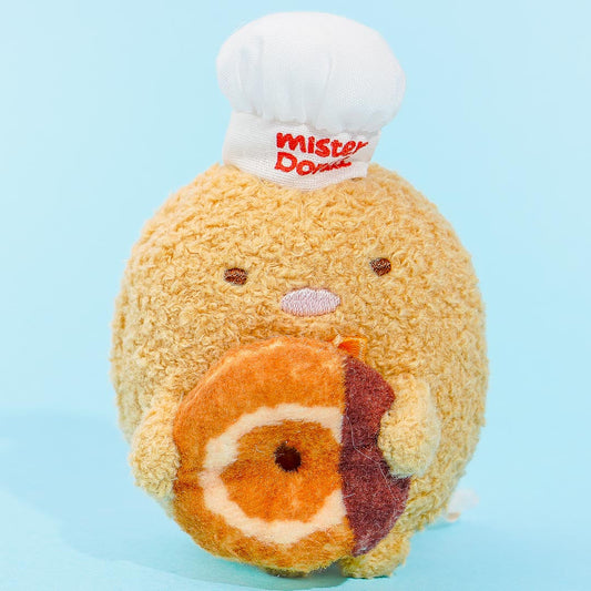 Sumikko Gurashi x Mister Donut Plushie - Tonkatsu / Mini