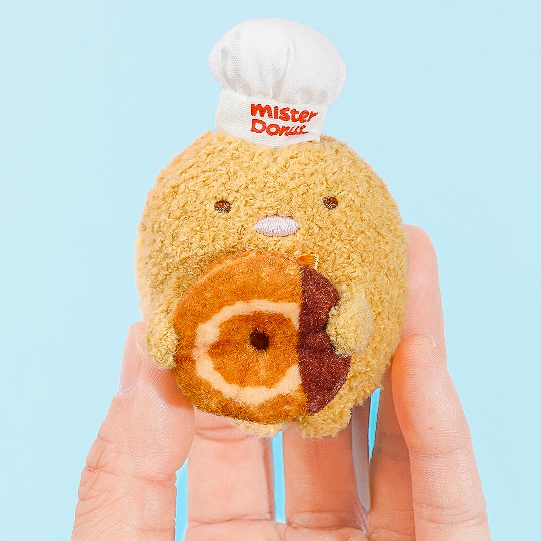 Sumikko Gurashi x Mister Donut Plushie - Tonkatsu / Mini