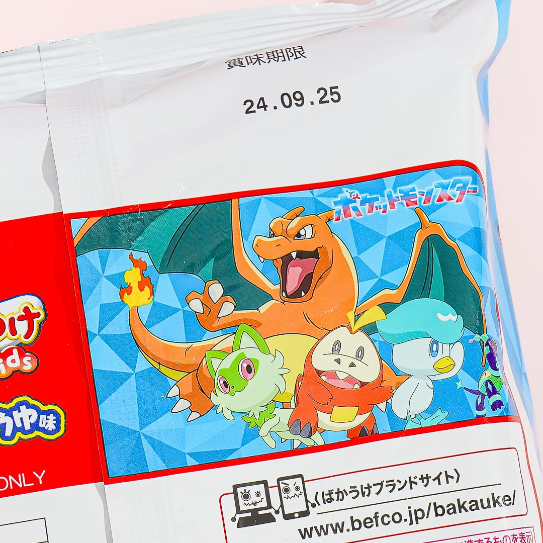 Pokemon Bakauke Kids Rice Crackers - Sweet Soy Sauce