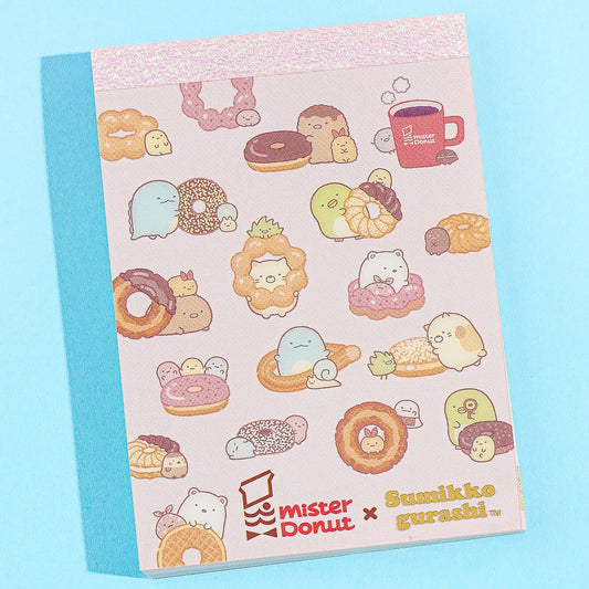 Sumikko Gurashi x Mister Donut Favorite Donut Memo Pad