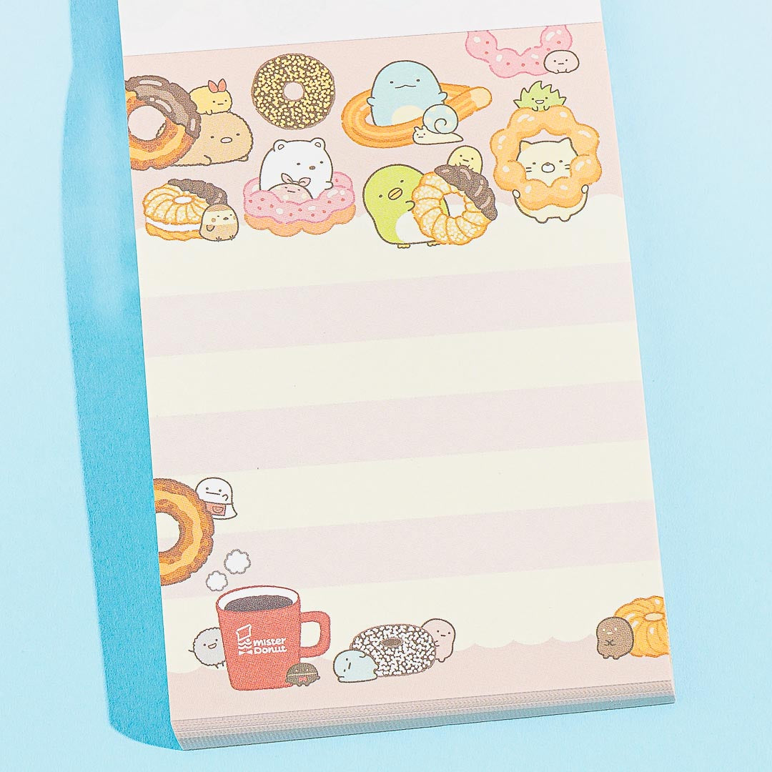 Sumikko Gurashi x Mister Donut Favorite Donut Memo Pad