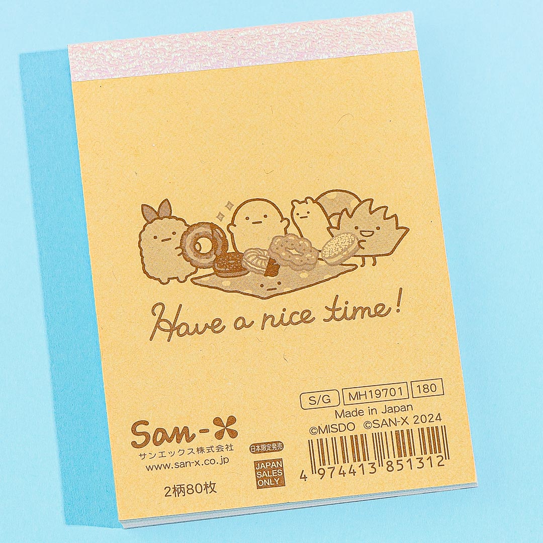 Sumikko Gurashi x Mister Donut Favorite Donut Memo Pad