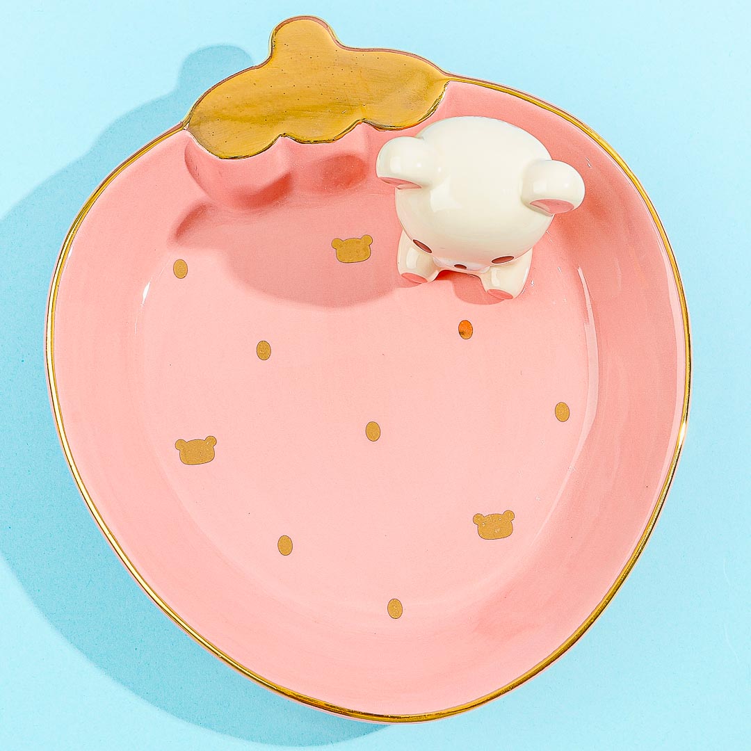 Korilakkuma Full of Strawberry Day Accessory Tray