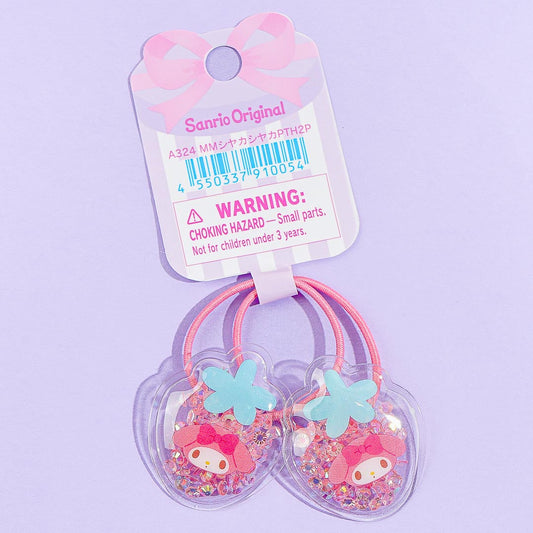 My Melody Glittery Hair Ties