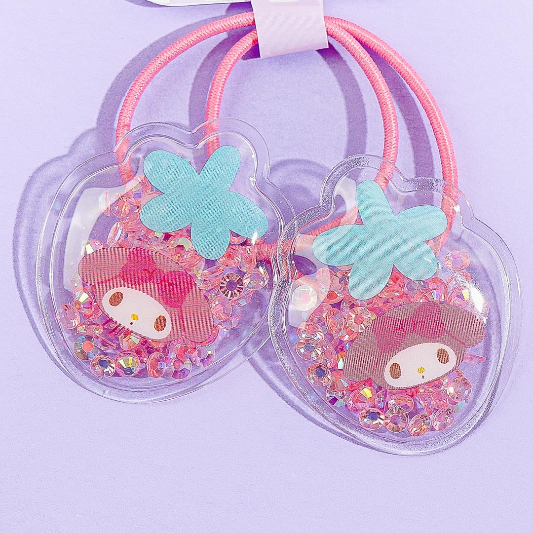 My Melody Glittery Hair Ties