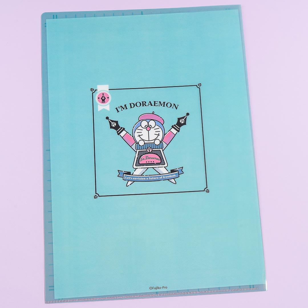 I'm Doraemon Comic Beret File Folder