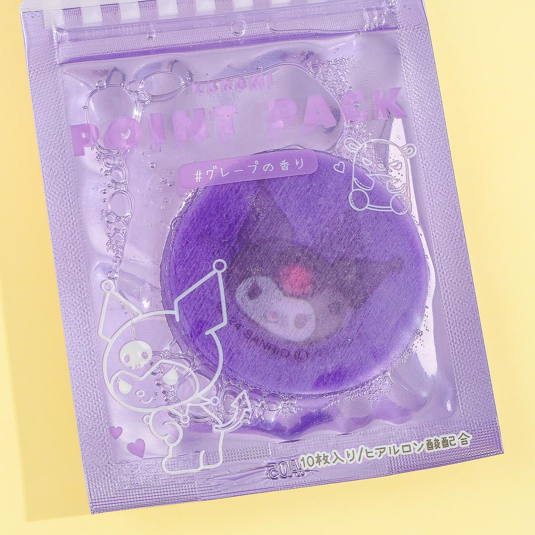 Kuromi Round Point Pack - Grape / 10 pcs