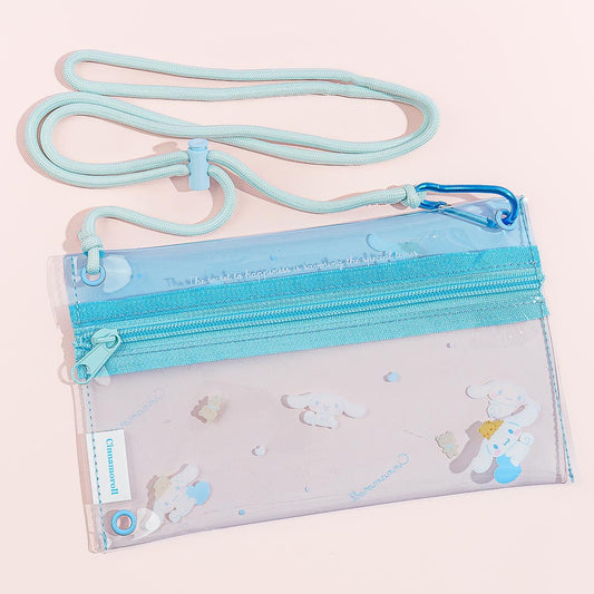 Cinnamoroll 2-Way String Shoulder Clear Pouch