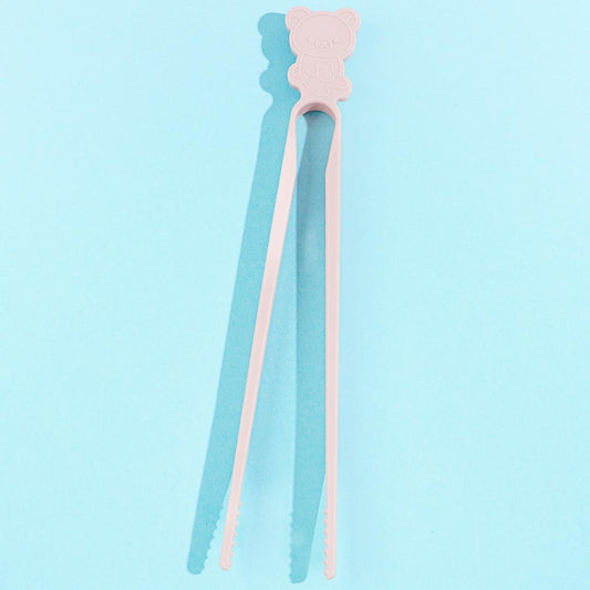 Rilakkuma Die-Cut Snack Tongs - Pink