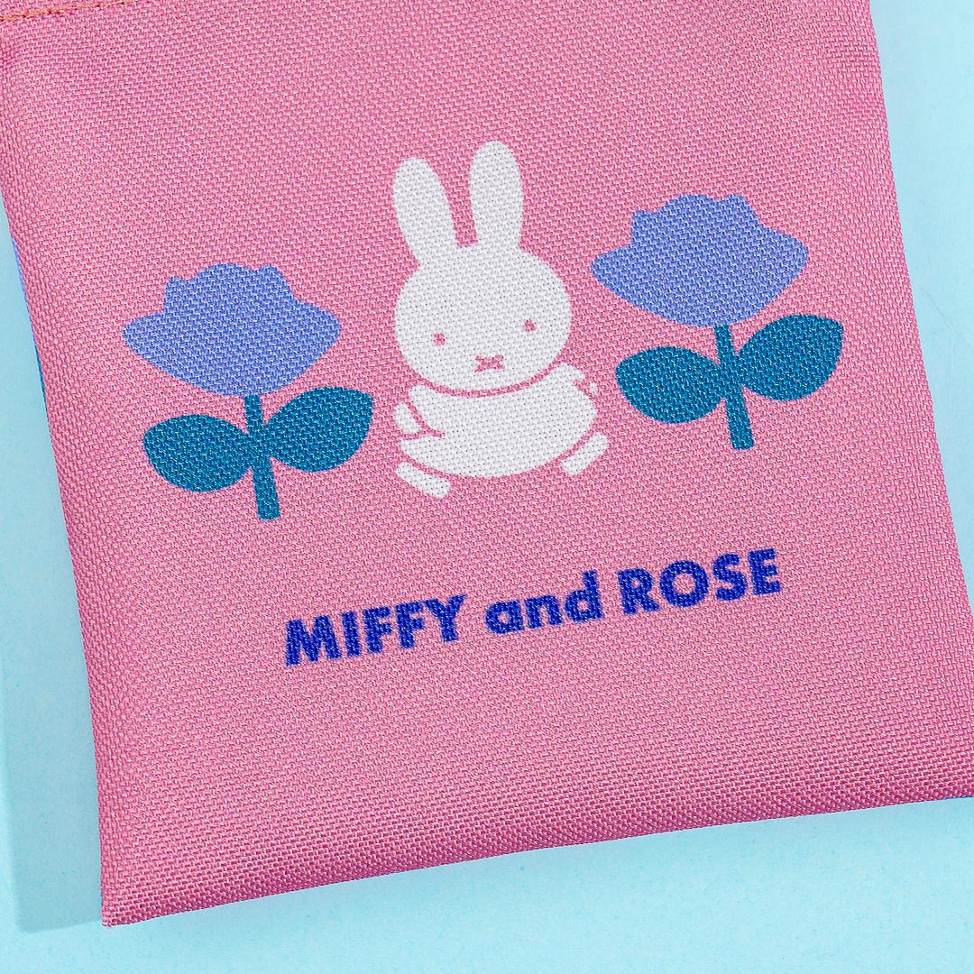 Miffy Rose Drawstring Pouch