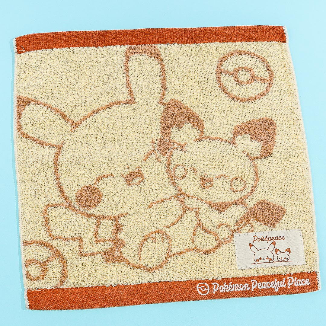 Pokemon Pokepeace Mini Towel - Pikachu & Pichu