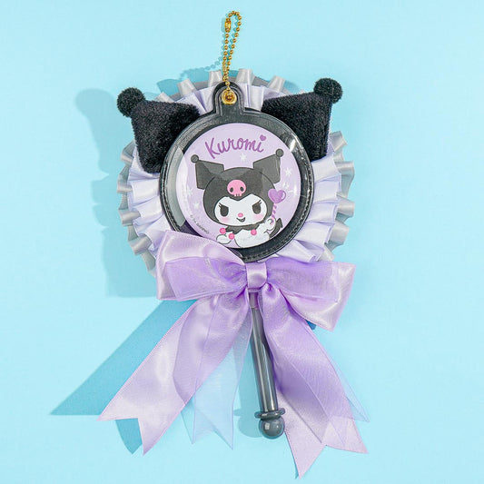 Kuromi Rosette Cane Charm