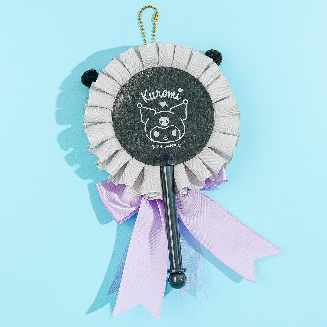 Kuromi Rosette Cane Charm
