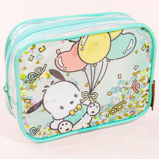Pochacco's 35th Anniversary Shaka Shaka Clear Pouch