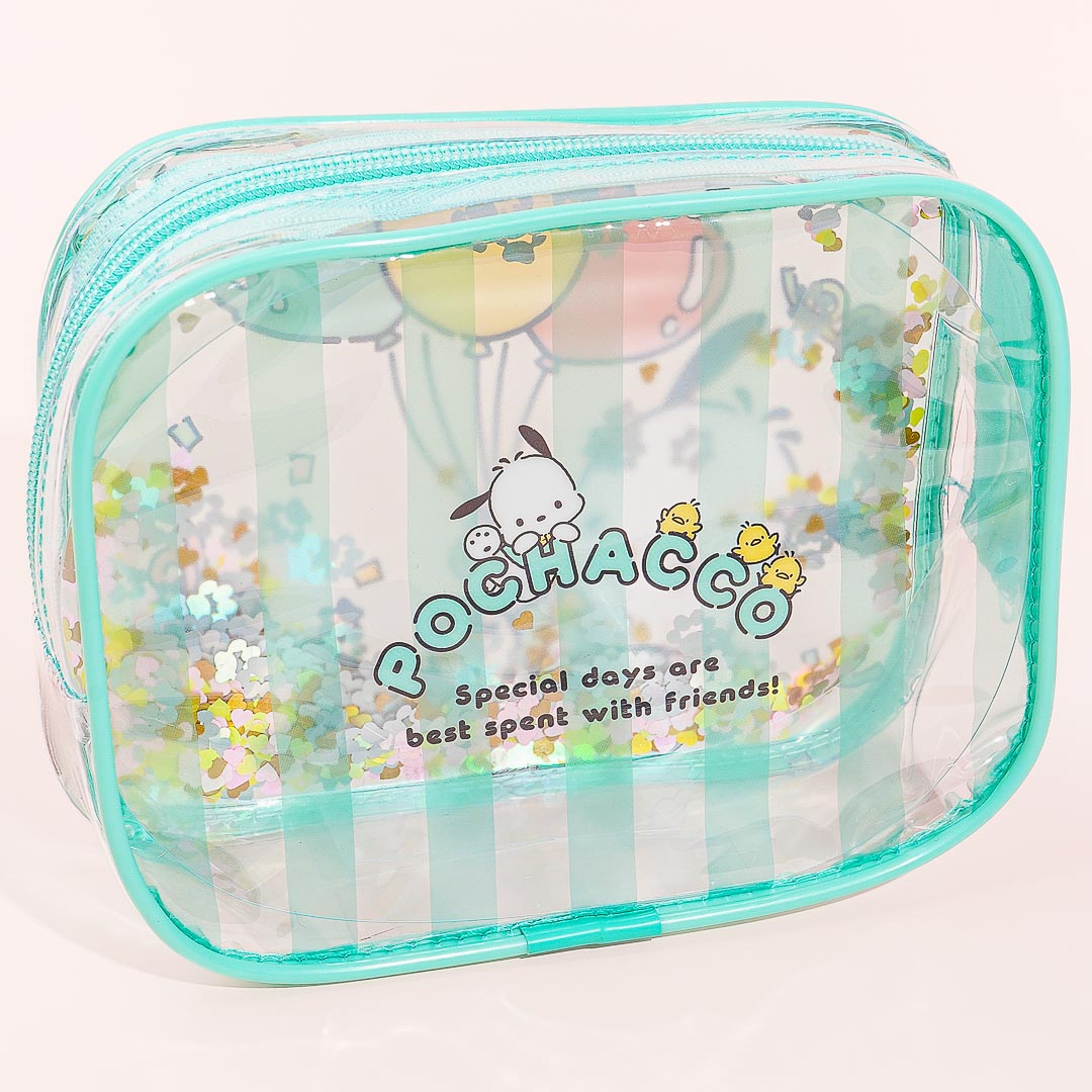 Pochacco’s 35th Anniversary Shaka Shaka Clear Pouch