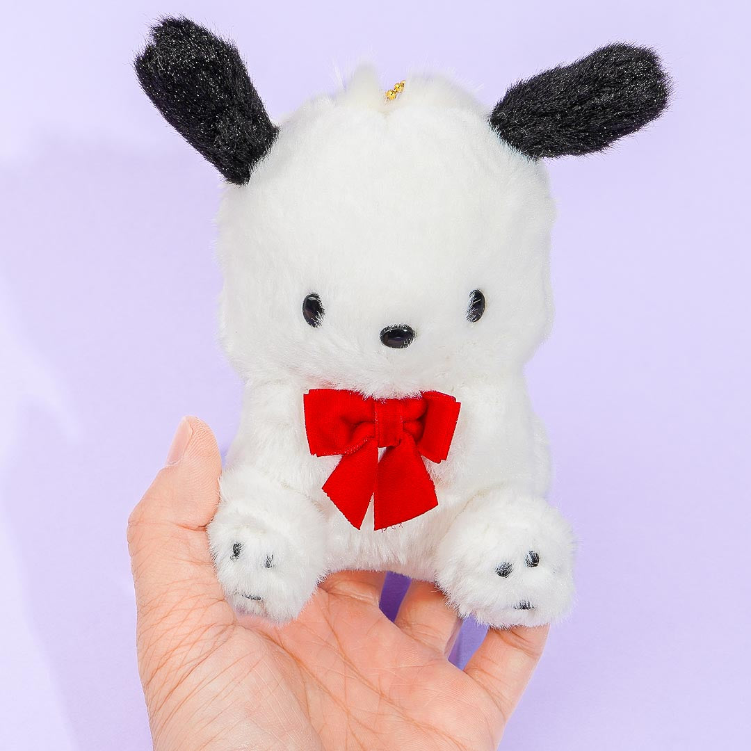 Pochacco Red Ribbon 35th Anniversary Plushie - Medium