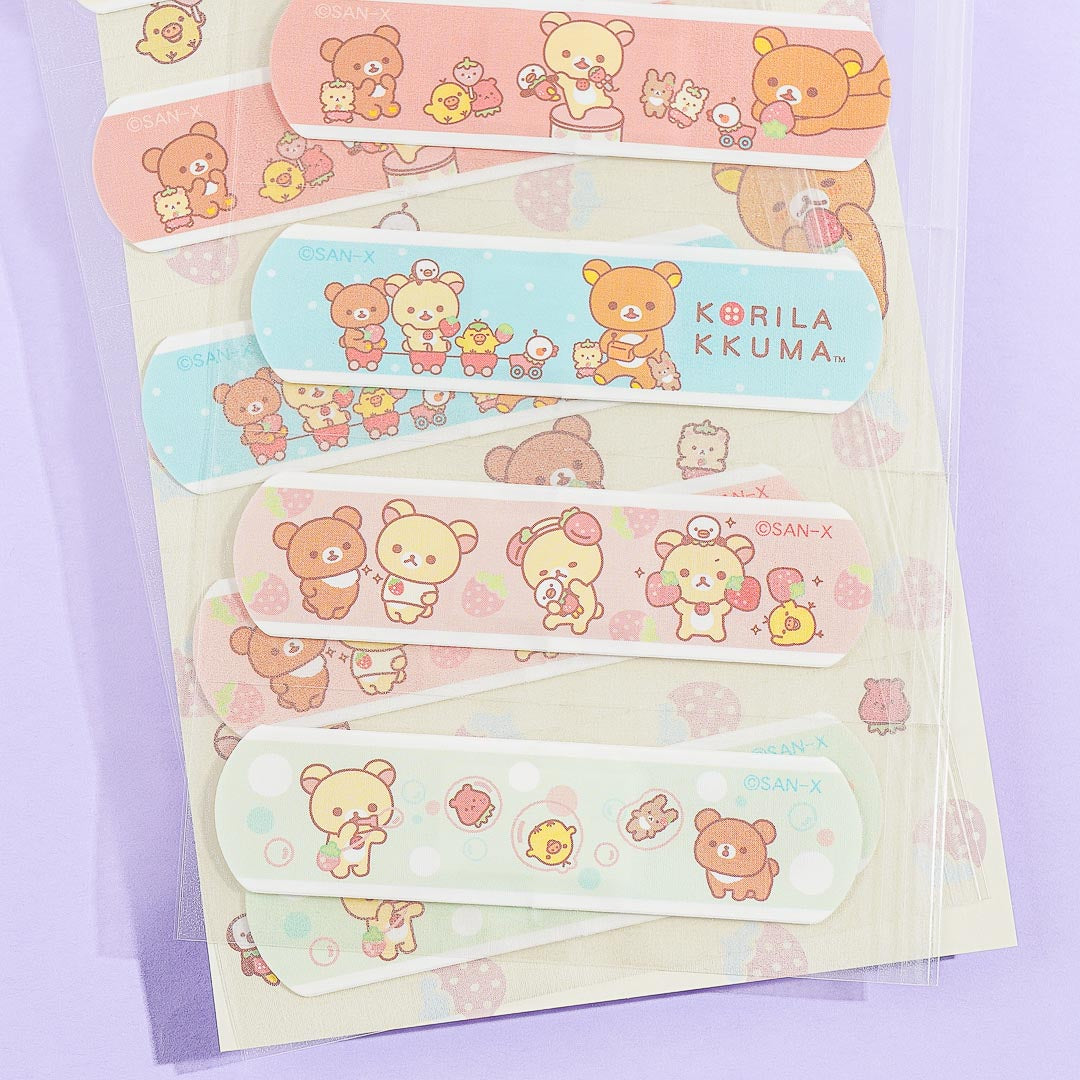 Korilakkuma Full of Strawberry Day Bandage Pack