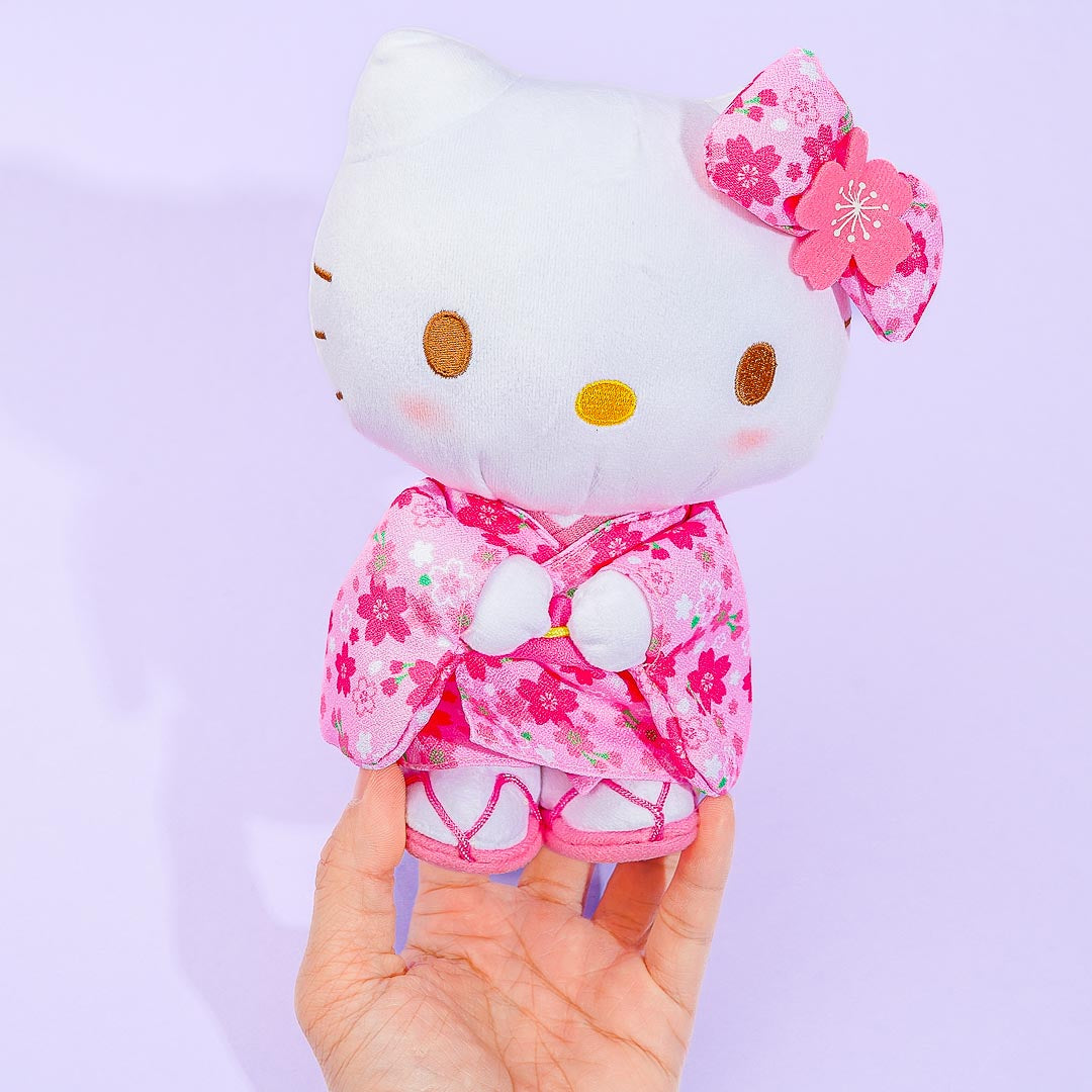 Hello Kitty Cherry Blossom Kimono Plushie - Medium