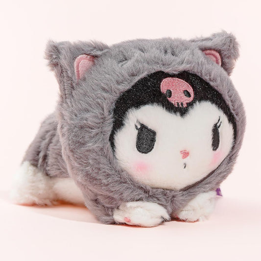 Kuromi Daisuki Neko Neko Plushie Charm